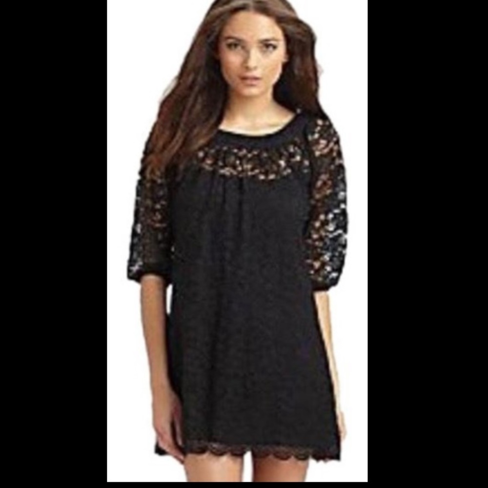 Lace cocktail dress